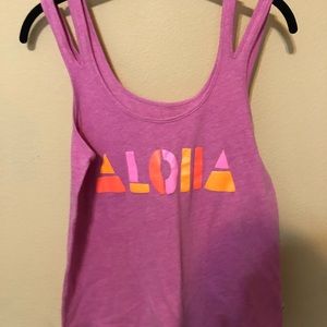 “aloha” american eagle tank